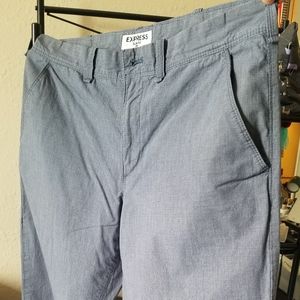 Blue grey pants